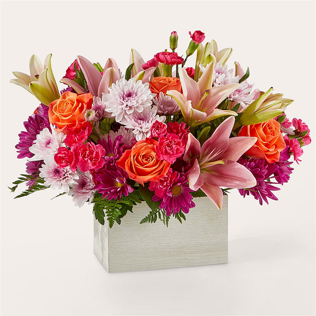 Light of My Life Box Bouquet – Bulldog Flowers, Athens GA
