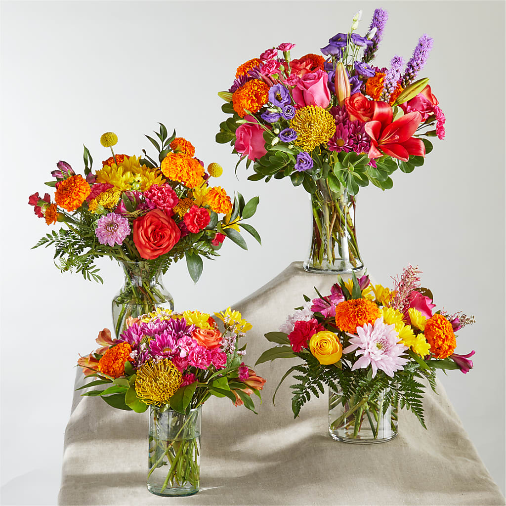 Feast of Color – A Florist Original – Bulldog Flowers, Athens GA