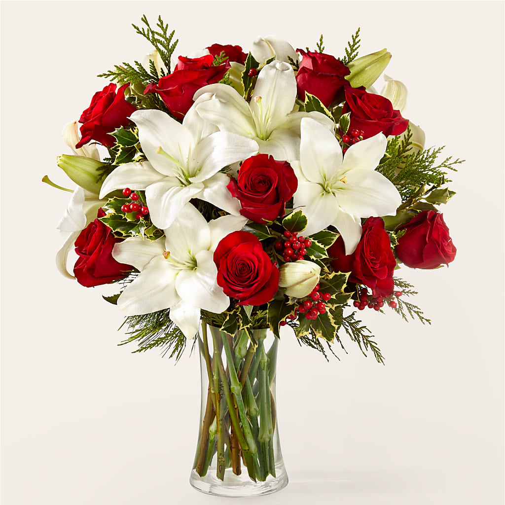 Sparkling Snowflakes Bouquet – Bulldog Flowers, Athens GA