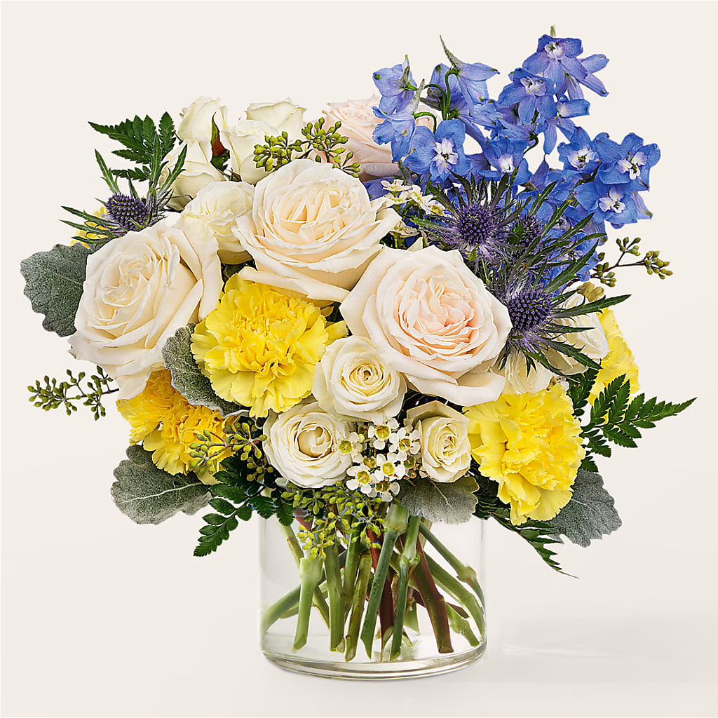 Lemon Sorbet Bouquet – Bulldog Flowers, Athens GA