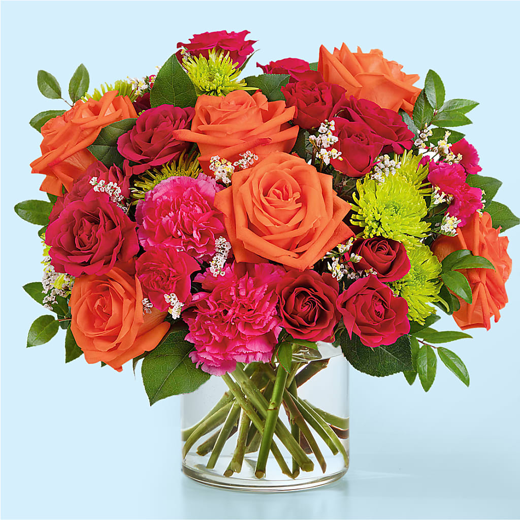 Colorful Carnival Bouquet – Bulldog Flowers, Athens GA