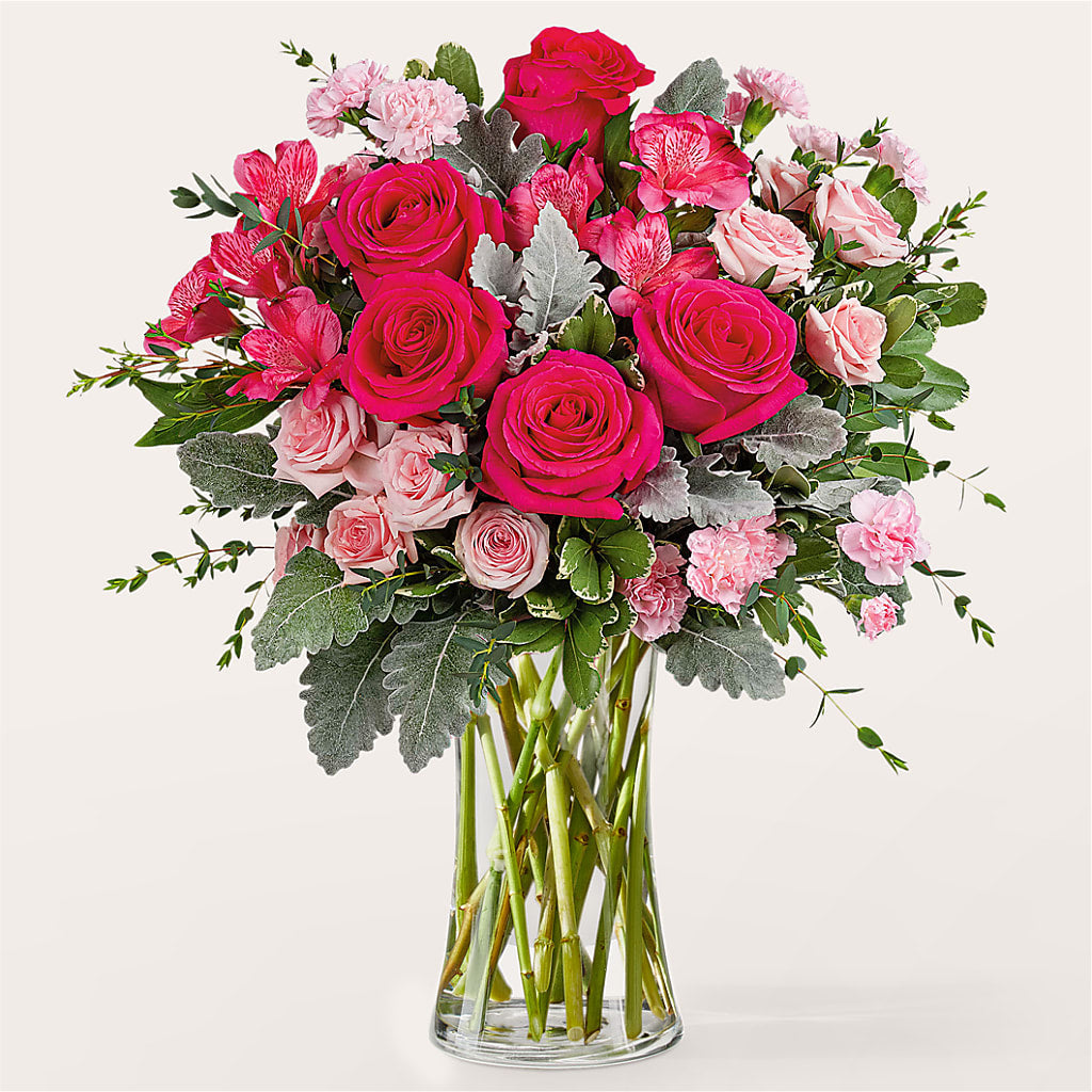 Tickled Pink Bouquet – Bulldog Flowers, Athens GA