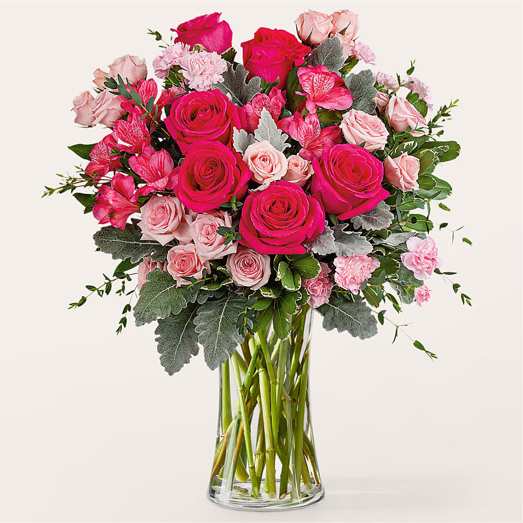 Tickled Pink Bouquet – Bulldog Flowers, Athens GA