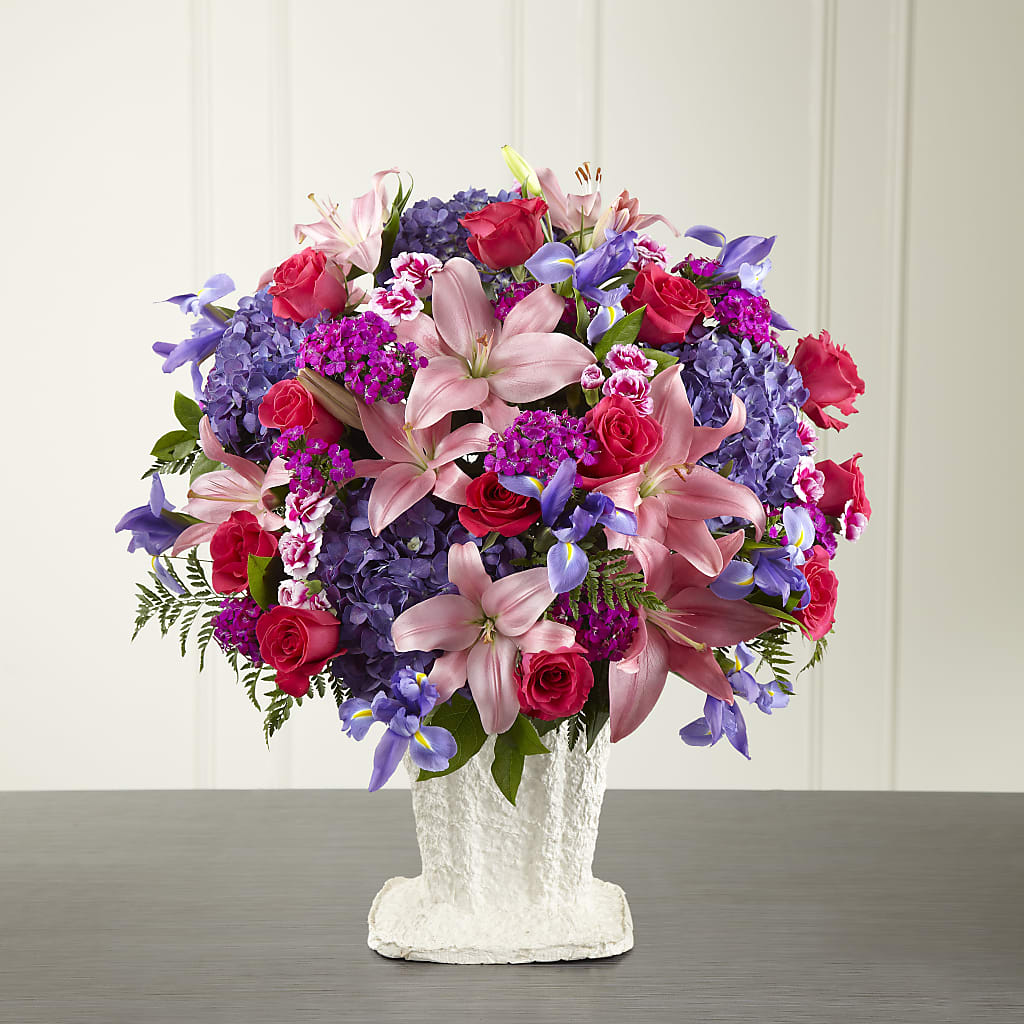 We Fondly Remember Arrangement – Bulldog Flowers, Athens GA