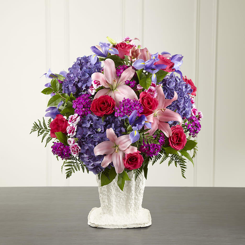 We Fondly Remember Arrangement – Bulldog Flowers, Athens GA