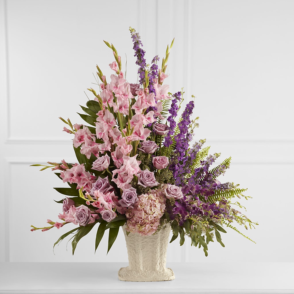 Flowing Garden Arrangement – Bulldog Flowers, Athens GA