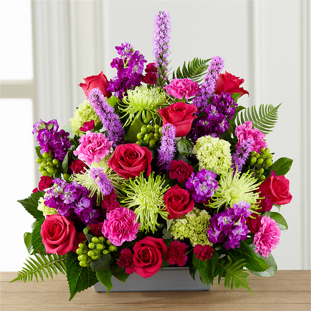 Warm Embrace Arrangement – Bulldog Flowers, Athens GA