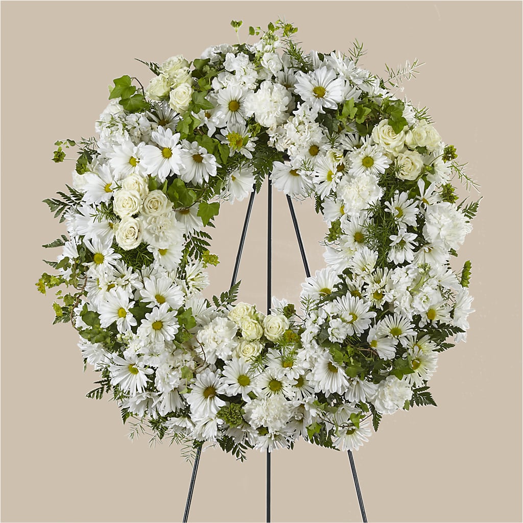 Faithful Wishes Wreath – Bulldog Flowers, Athens GA