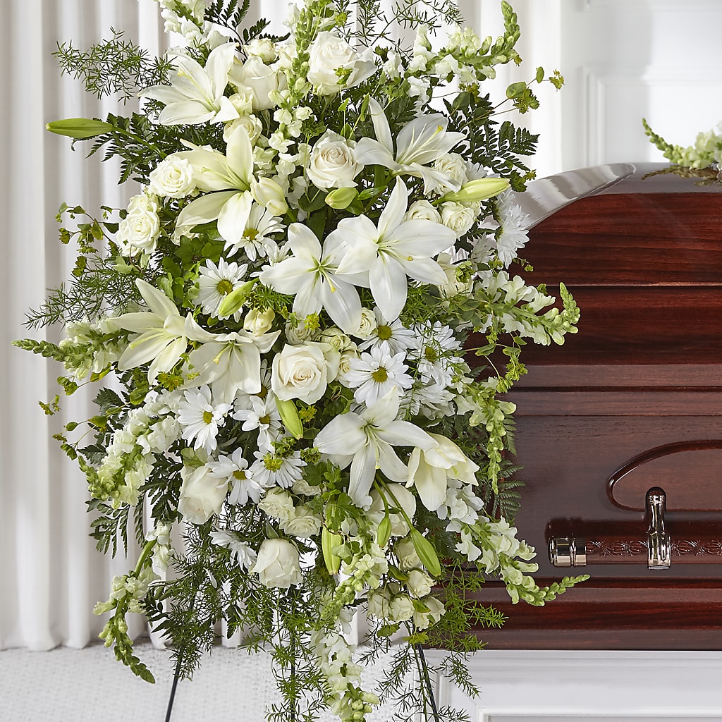 Loving Thoughts Standing Spray – Bulldog Flowers, Athens GA