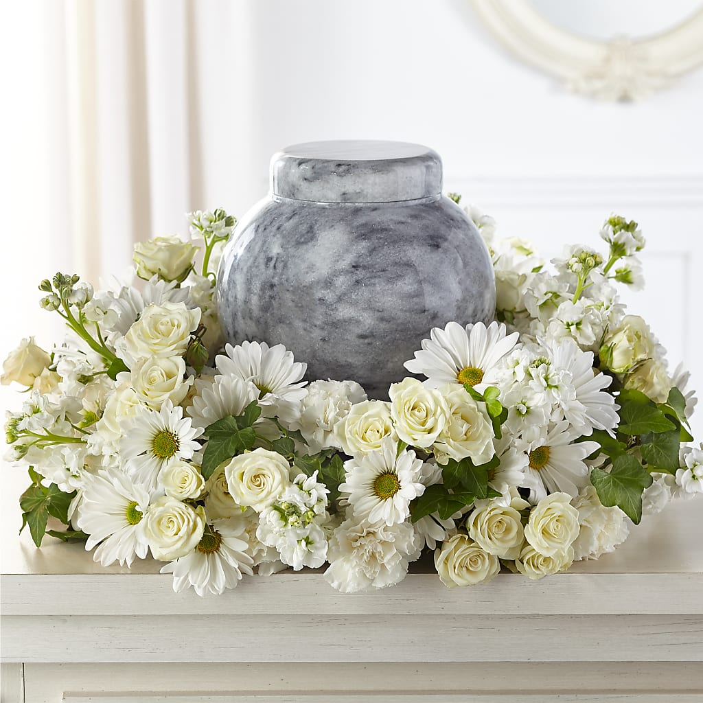 Timeless Tribute Cremation Adornment – Bulldog Flowers, Athens GA