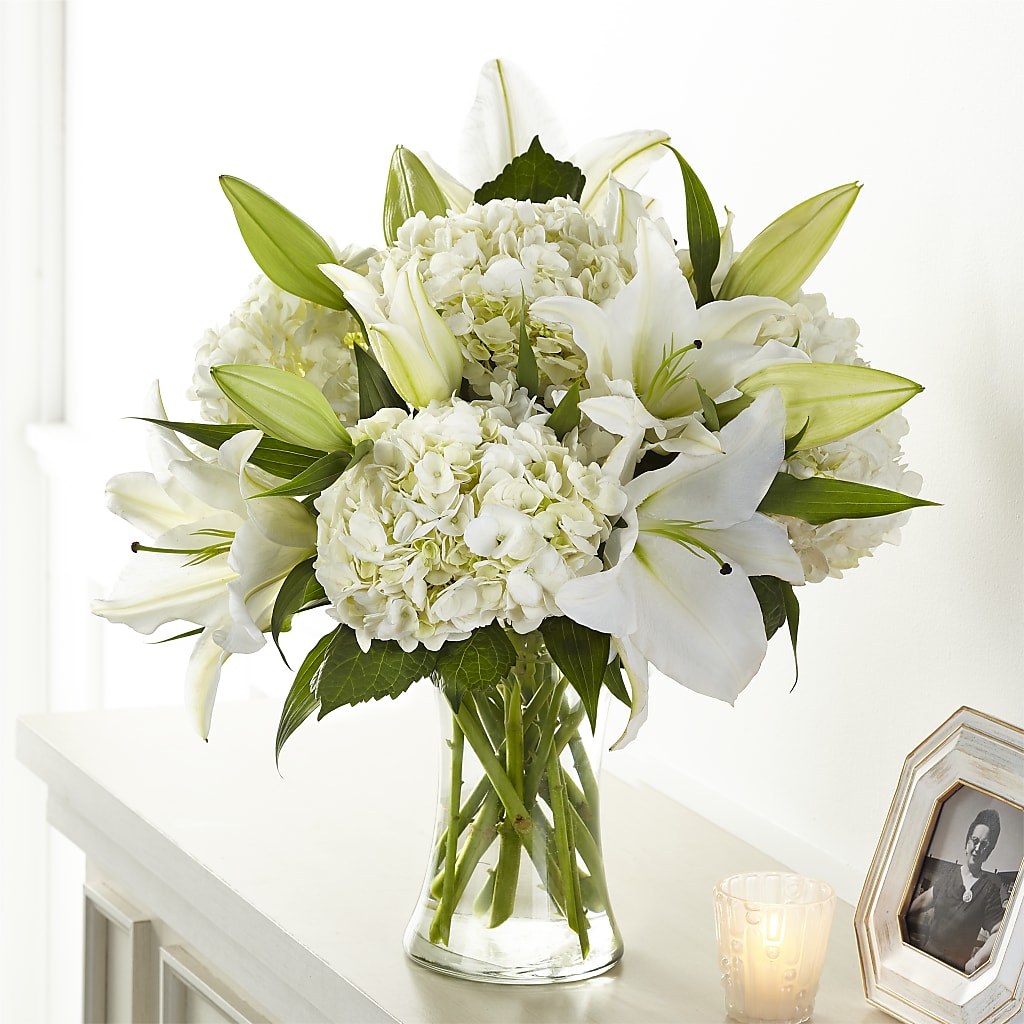 Compassionate Lily Bouquet – Bulldog Flowers, Athens GA