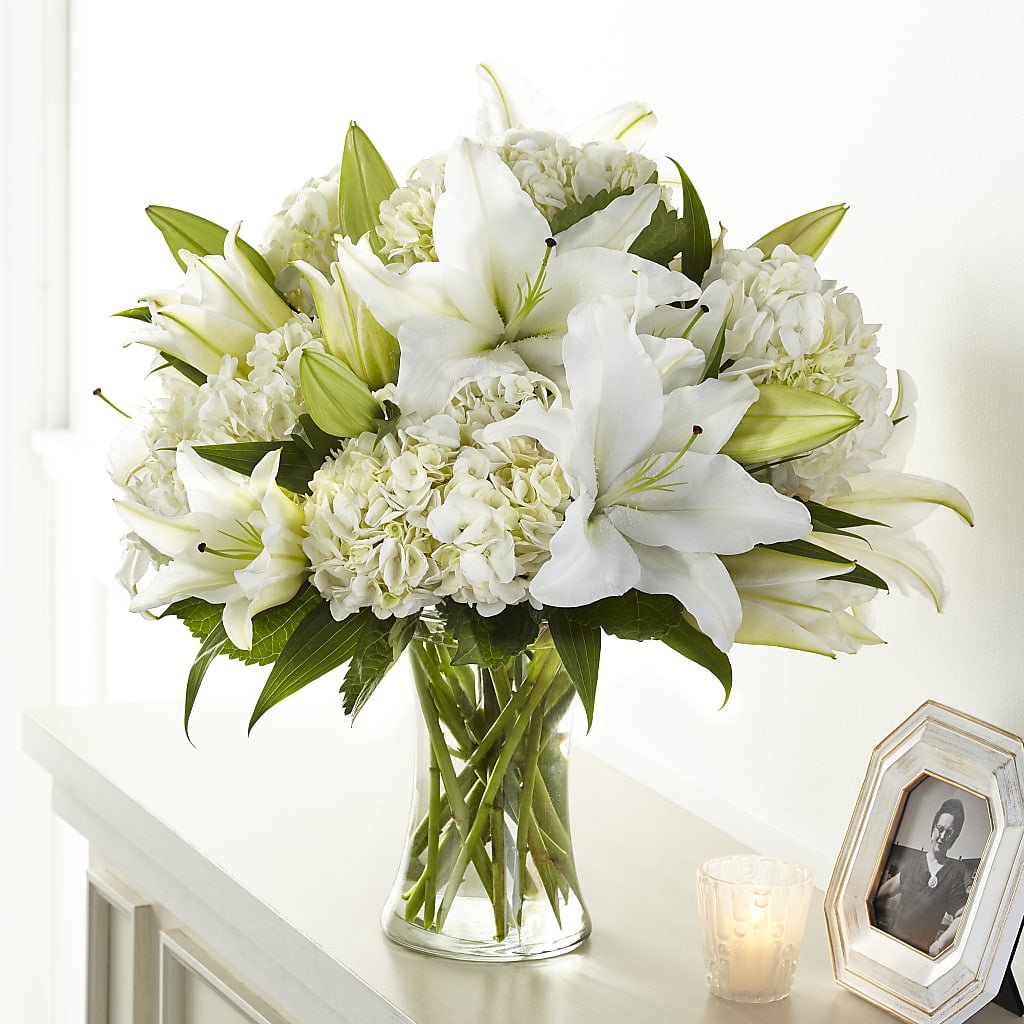 Compassionate Lily Bouquet – Bulldog Flowers, Athens GA