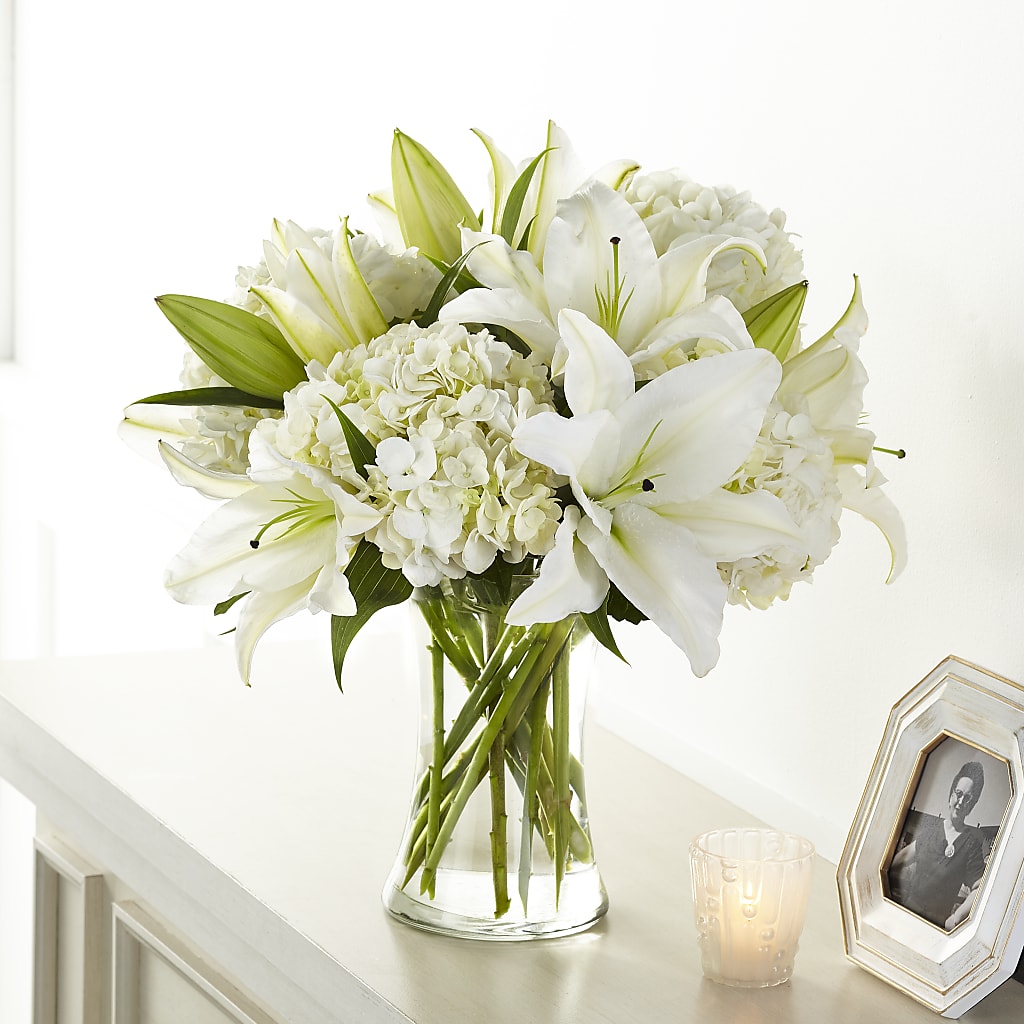 Compassionate Lily Bouquet – Bulldog Flowers, Athens GA