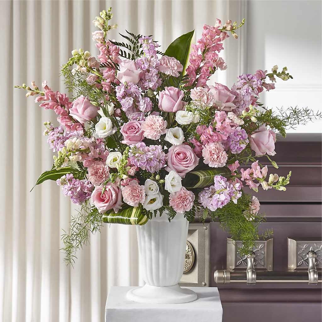 Divine Comfort Arrangement – Bulldog Flowers, Athens GA