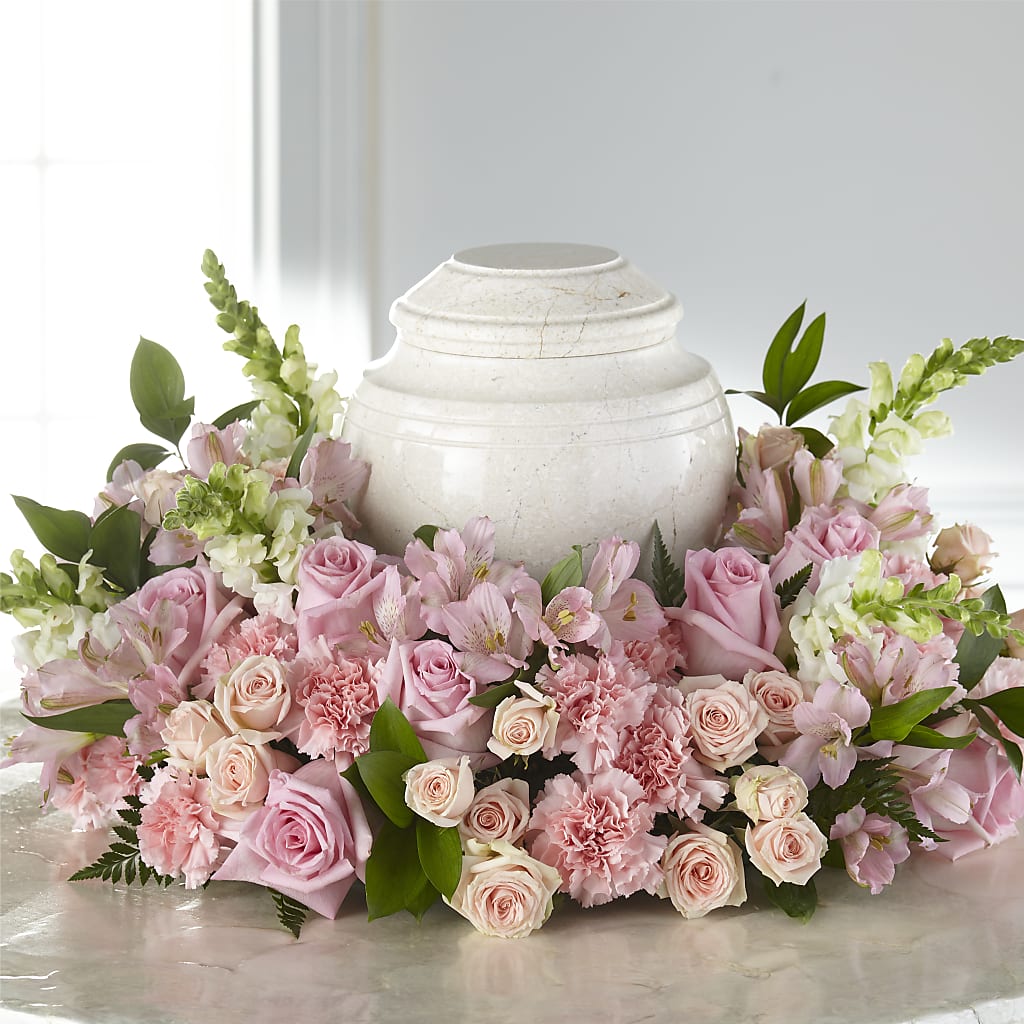 Blooms of Hope Cremation Adornment – Bulldog Flowers, Athens GA