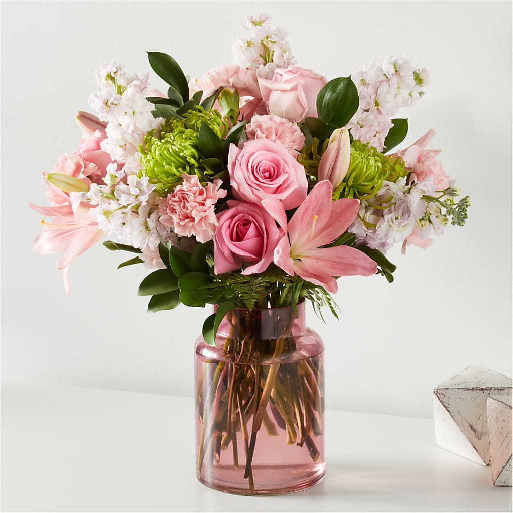 Pretty in Pink Bouquet – Bulldog Flowers, Athens GA