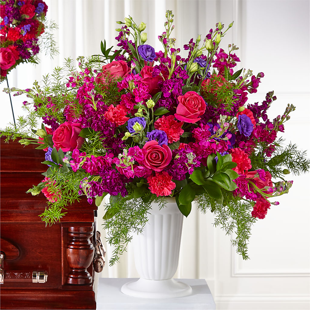 Eternal Day Arrangement – Bulldog Flowers, Athens GA