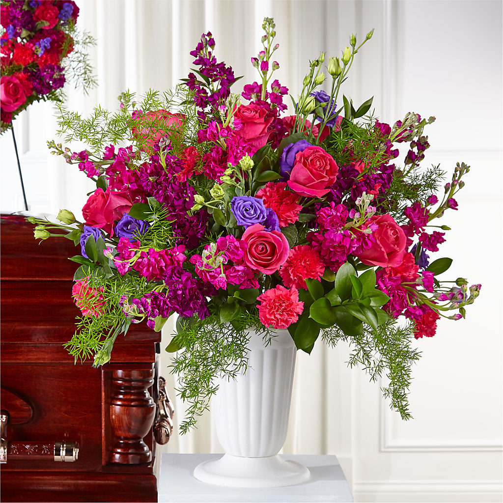 Eternal Day Arrangement – Bulldog Flowers, Athens GA