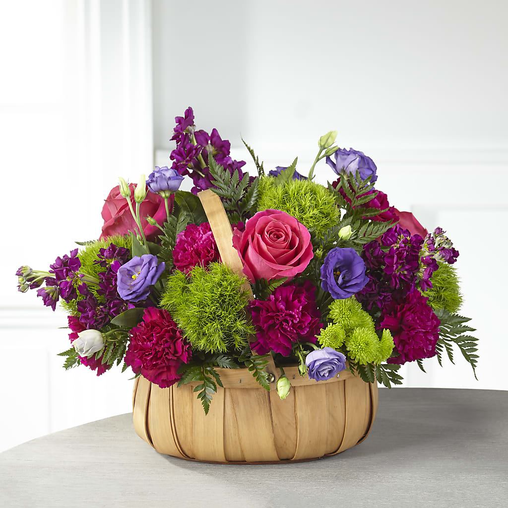 Serene Sanctuary Basket – Bulldog Flowers, Athens GA