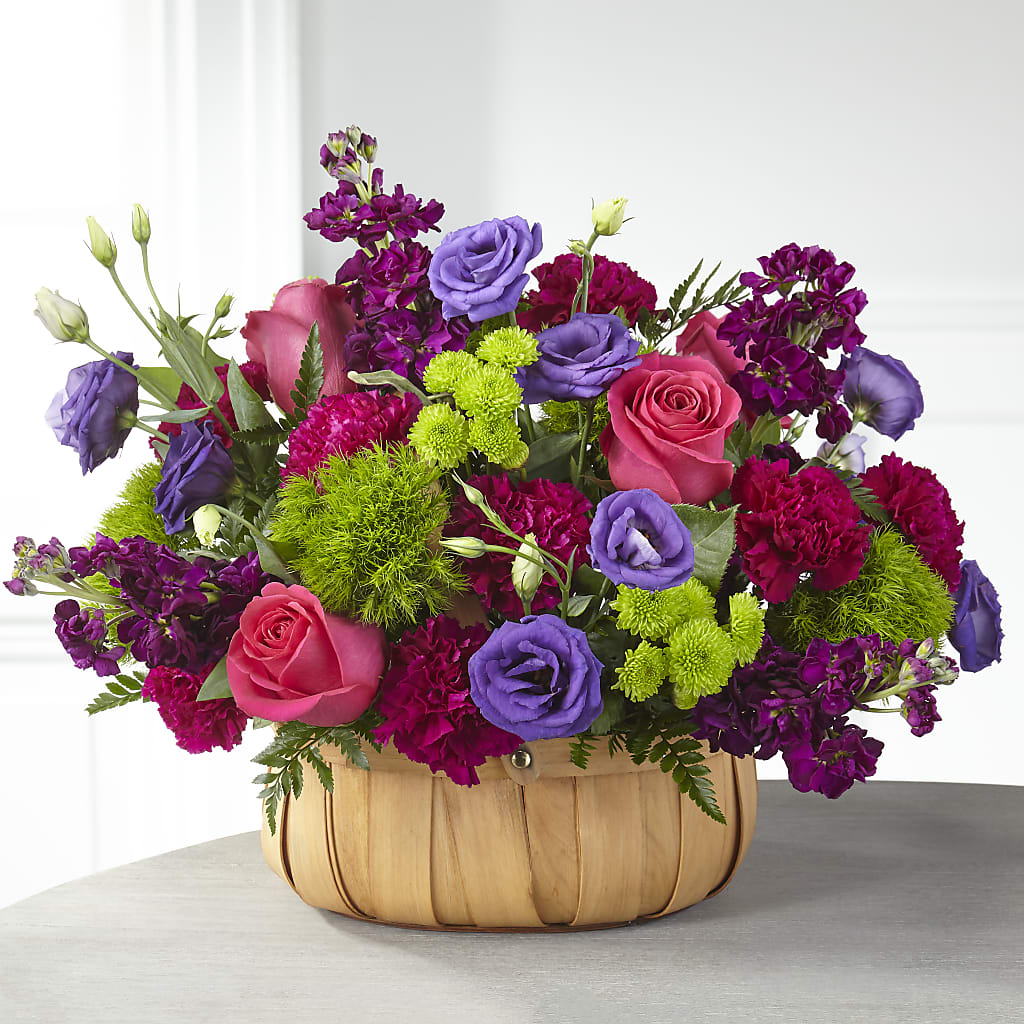 Serene Sanctuary Basket – Bulldog Flowers, Athens GA