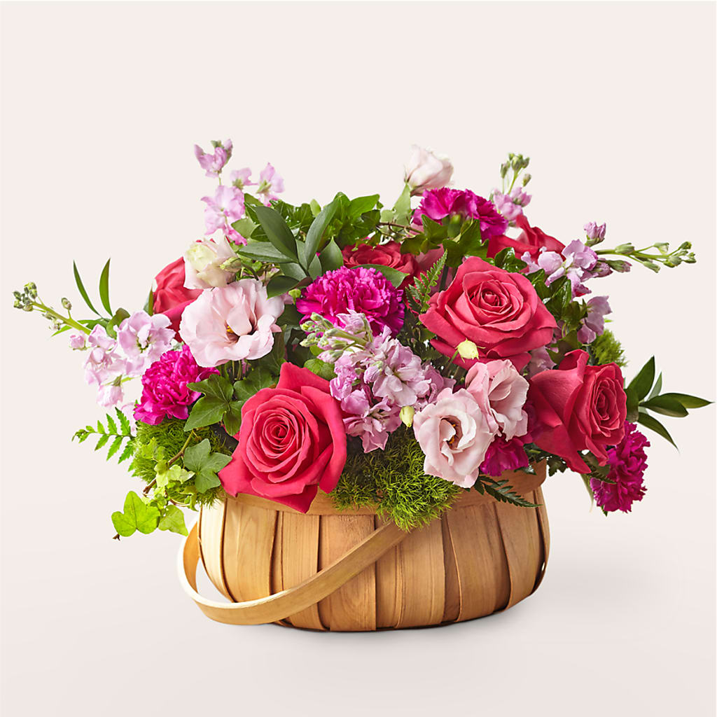Radiance in Bloom Basket – Bulldog Flowers, Athens GA