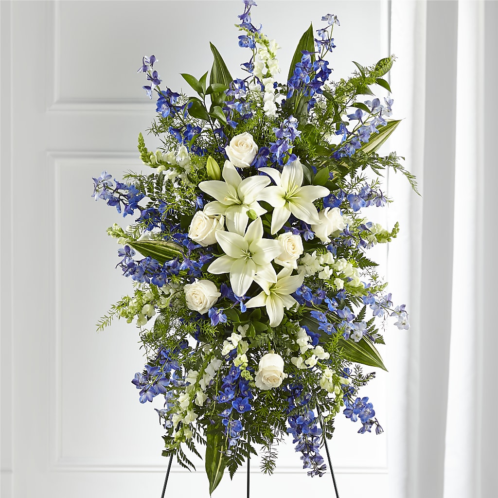 Faithful Friend Standing Spray – Bulldog Flowers, Athens GA