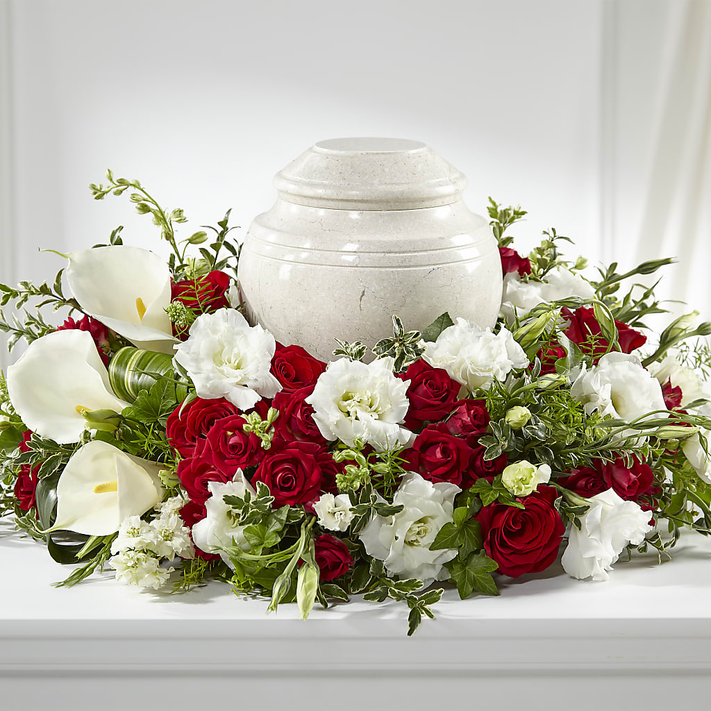 In My Memories Cremation Adornment – Bulldog Flowers, Athens GA