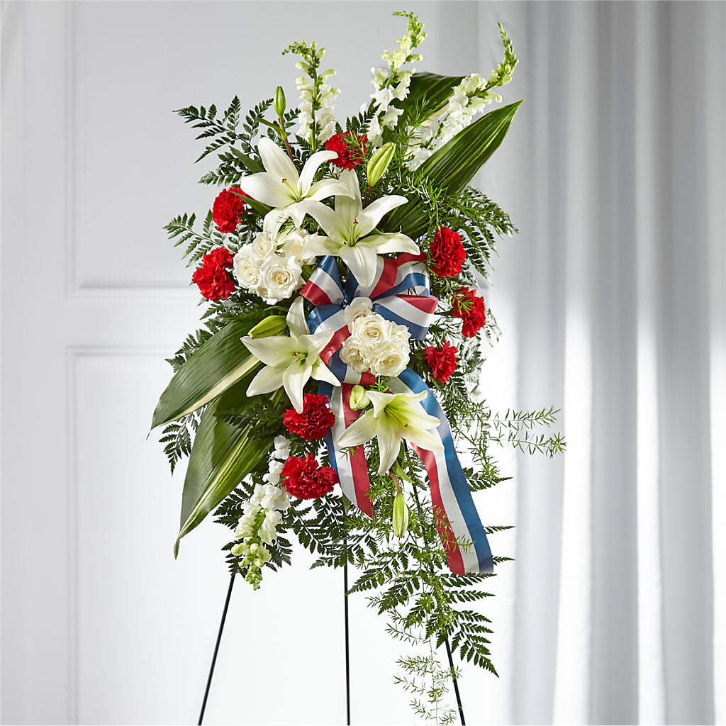 Stars of Life Standing Spray – Bulldog Flowers, Athens GA