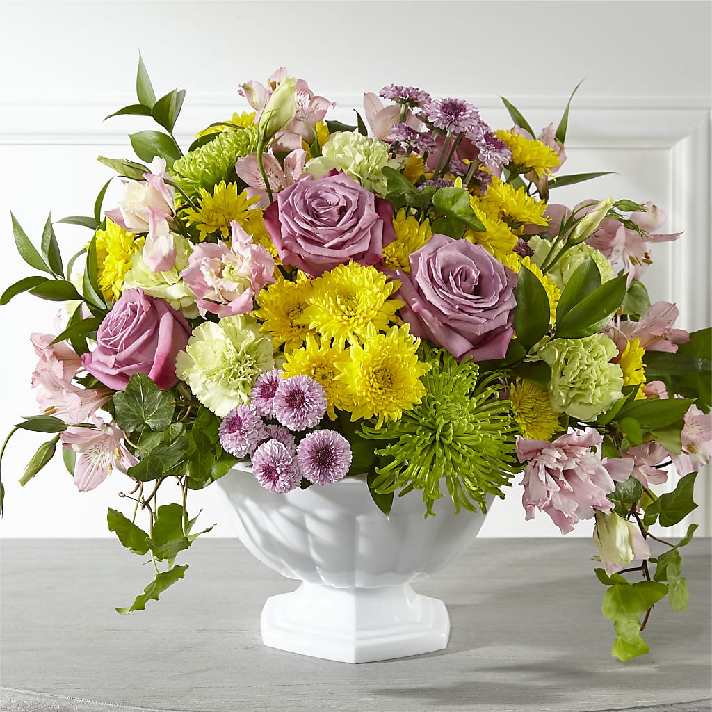 Healing Thoughts Arrangement – Bulldog Flowers, Athens GA
