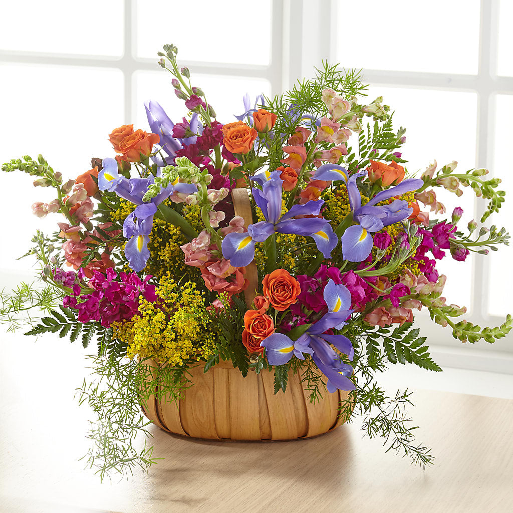 Garden of Life Basket – Bulldog Flowers, Athens GA