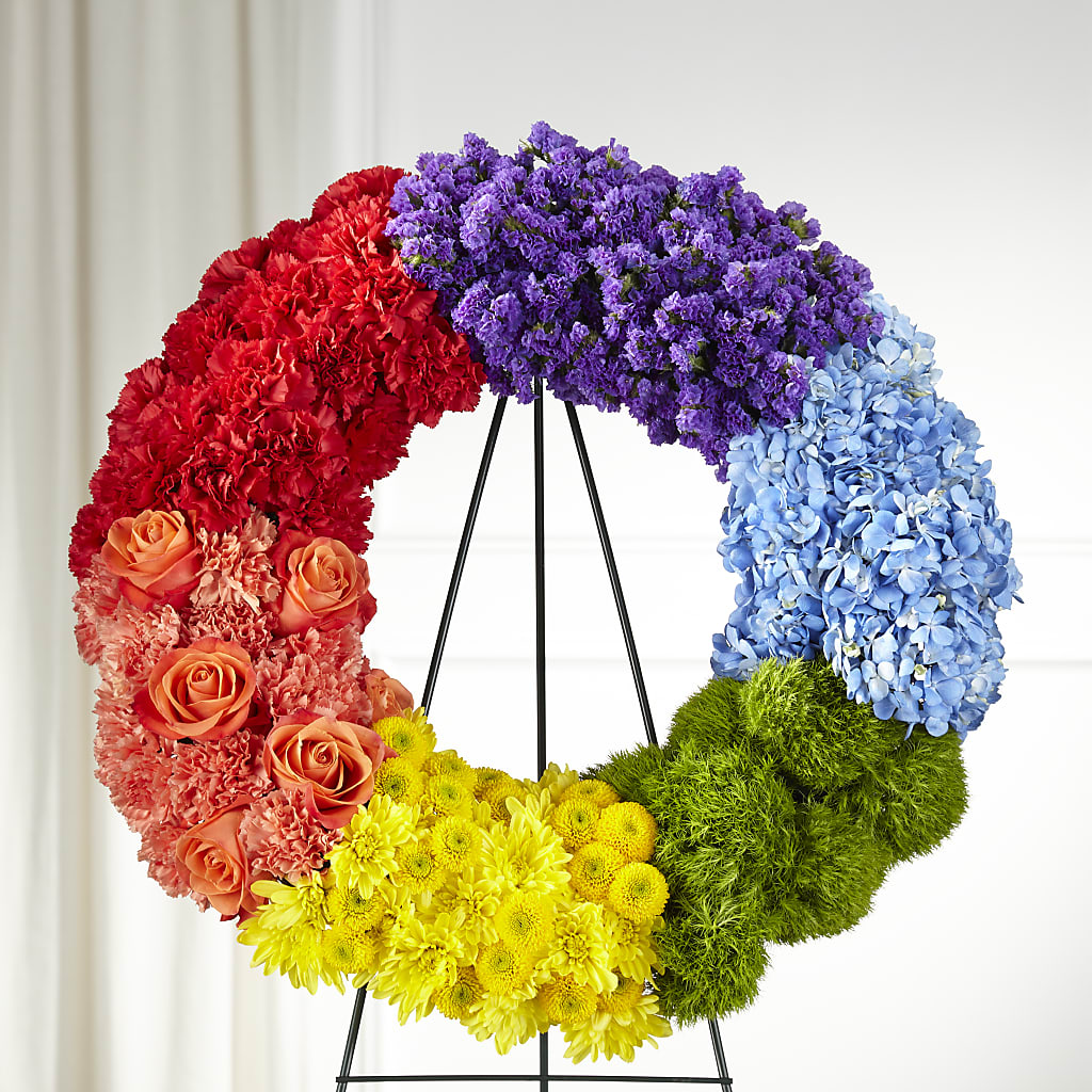 Circle of Love Wreath – Bulldog Flowers, Athens GA