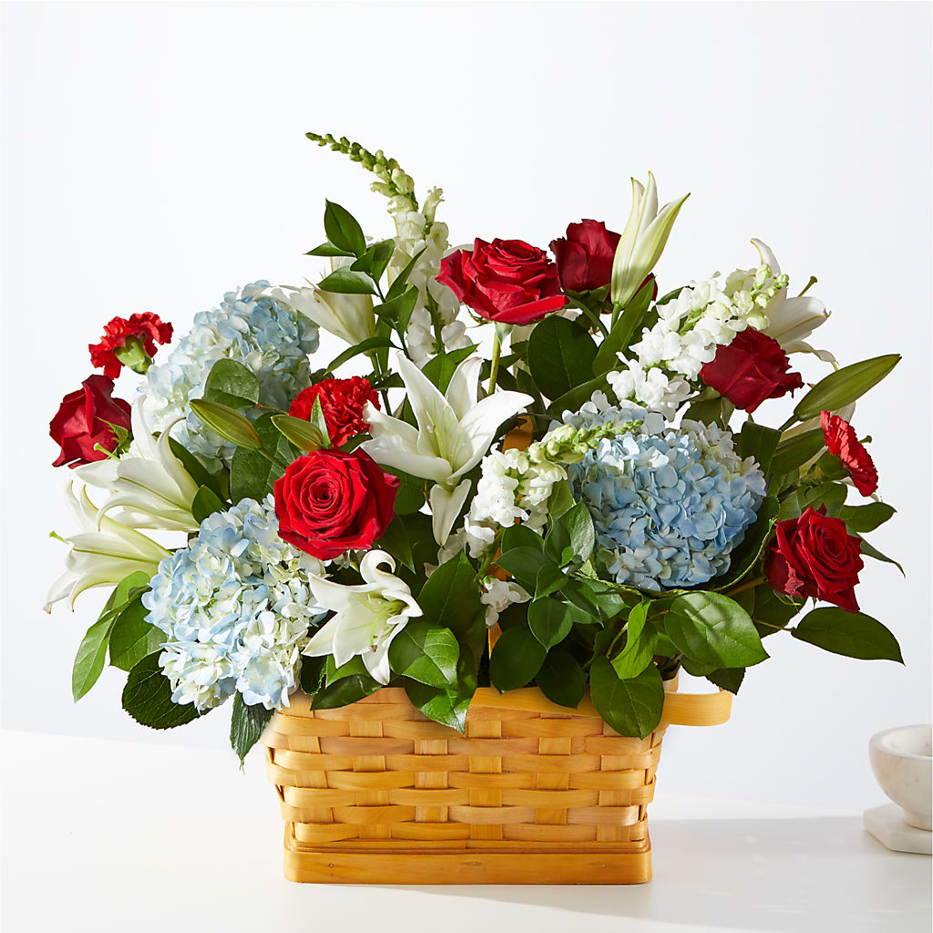 Greater Glory Basket – Bulldog Flowers, Athens GA