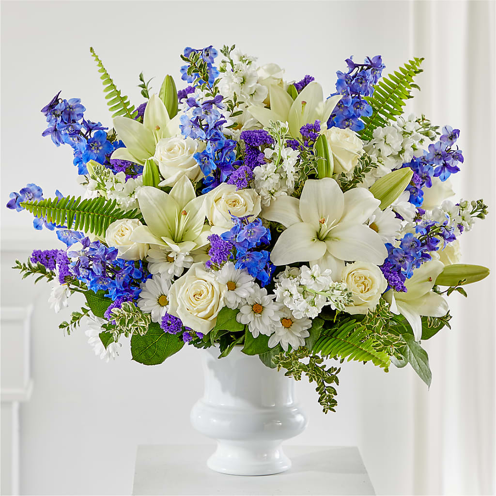 Expressions of Hope Urn Arrangement – Bulldog Flowers, Athens GA