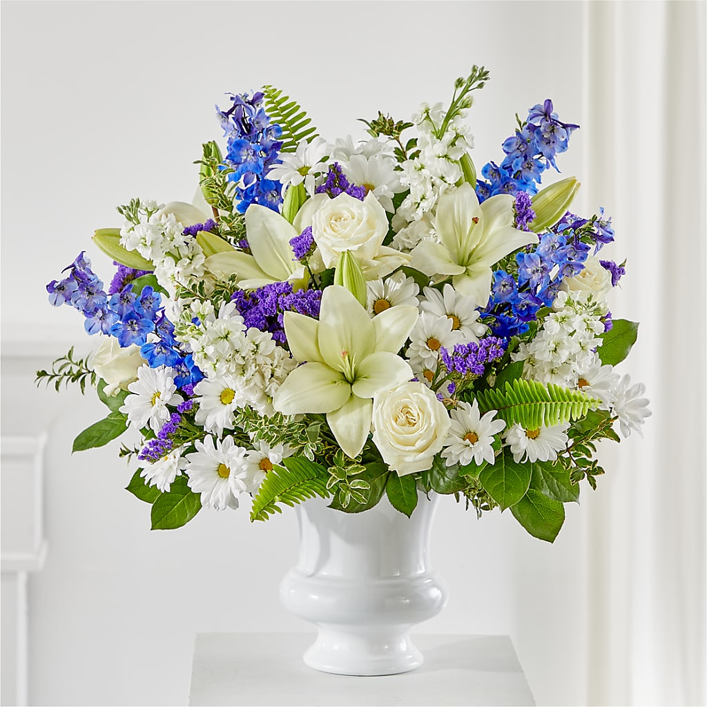 Expressions of Hope Urn Arrangement – Bulldog Flowers, Athens GA