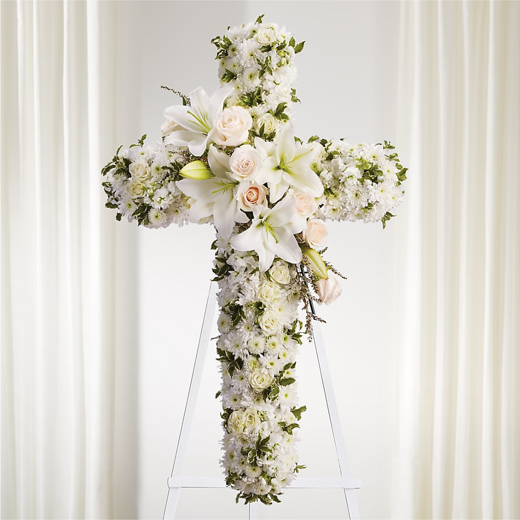 Spiritual Guidance Standing Spray – Bulldog Flowers, Athens GA