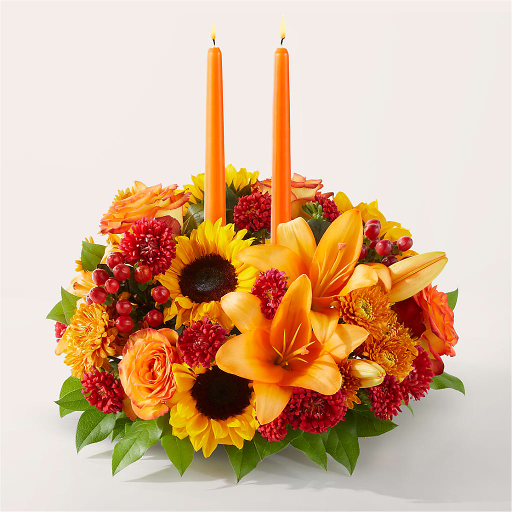 Grateful Centerpiece – Bulldog Flowers, Athens GA