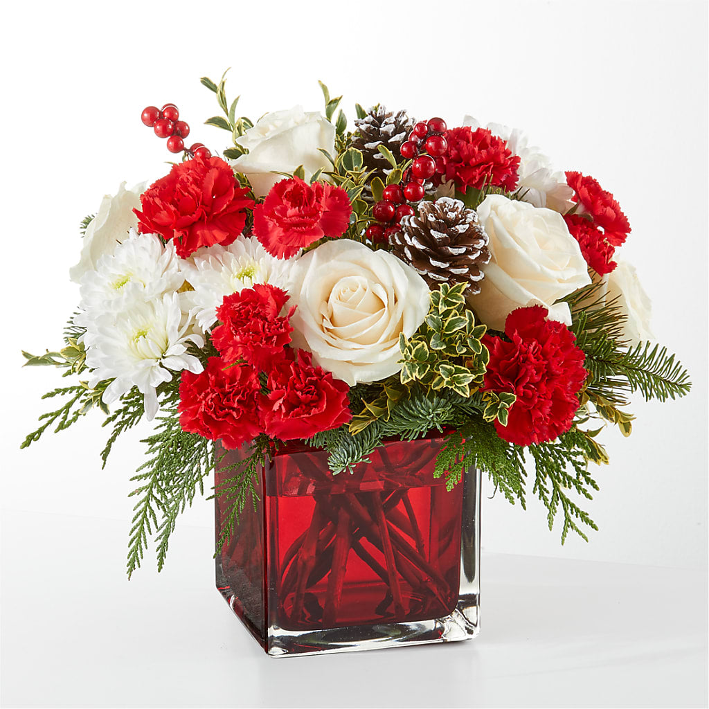 Christmas Market Bouquet – Bulldog Flowers, Athens GA