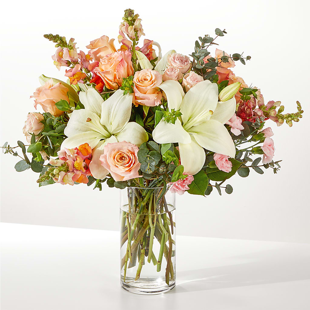 Grapefruit Splash Bouquet – Bulldog Flowers, Athens GA