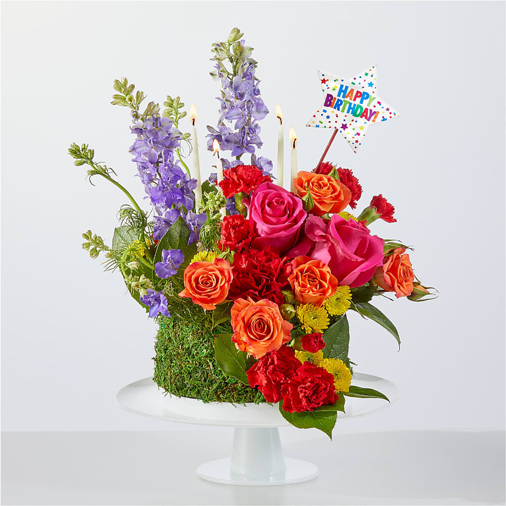 Best Year Yet Floral Cake – Bulldog Flowers, Athens GA