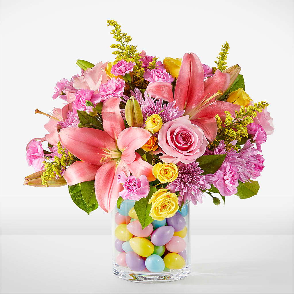 Easter Egg Hunt Bouquet – Bulldog Flowers, Athens GA