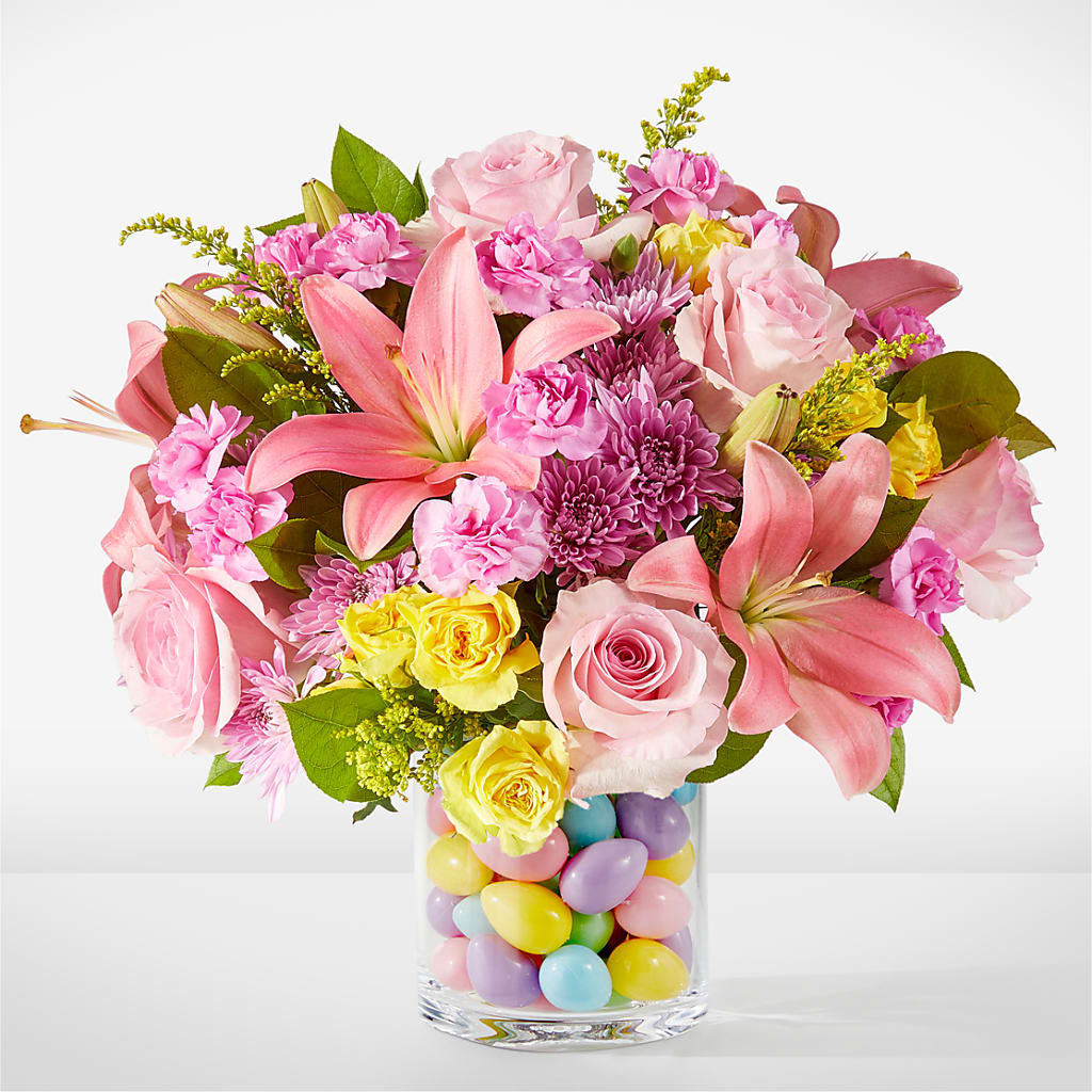 Easter Egg Hunt Bouquet – Bulldog Flowers, Athens GA