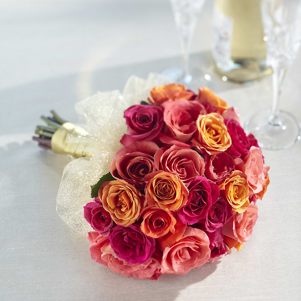 Sweet Roses Bouquet – Bulldog Flowers, Athens GA