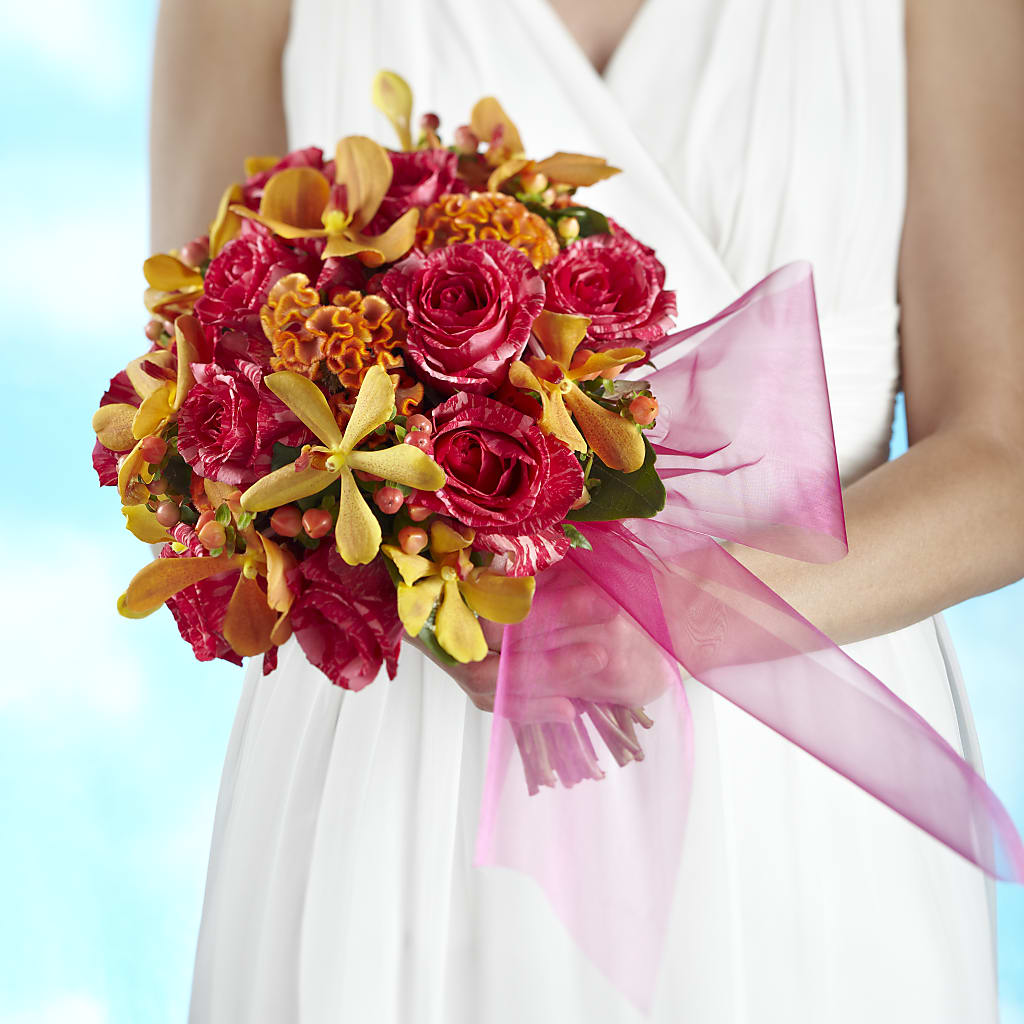 Brilliant Shades of Love Bouquet – Bulldog Flowers, Athens GA