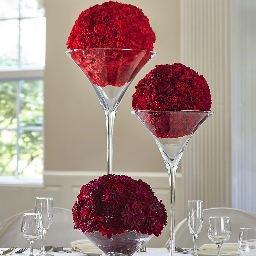 Our Special Vows Centerpiece – Bulldog Flowers, Athens GA