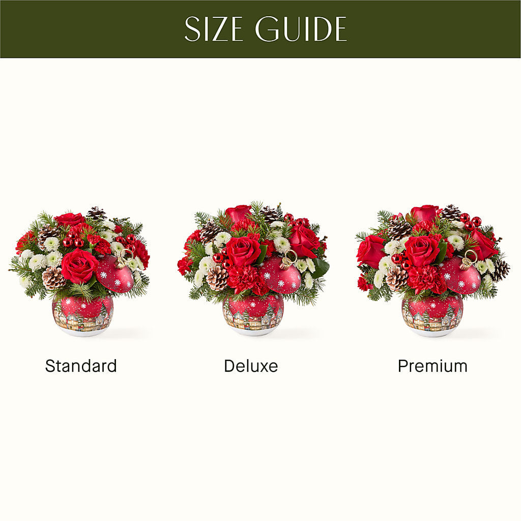 Christmas Carols Ornament –  Bulldog Flowers, Athens GA