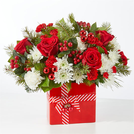 Presents Under the Tree Bouquet –  Bulldog Flowers, Athens GA