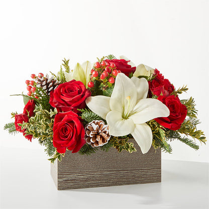 Snowy Wonderland Bouquet –  Bulldog Flowers, Athens GA