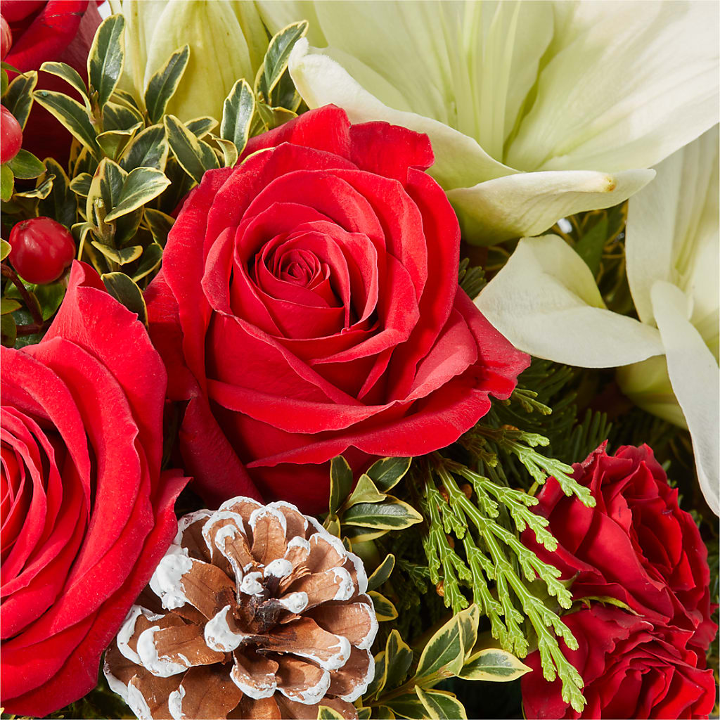 Snowy Wonderland Bouquet –  Bulldog Flowers, Athens GA