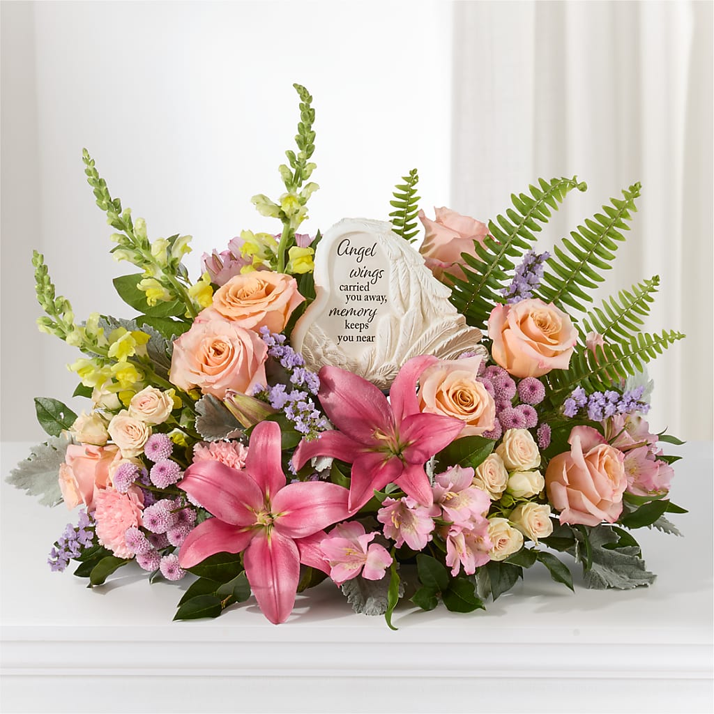 Gentle Light Arrangement –  Bulldog Flowers, Athens GA