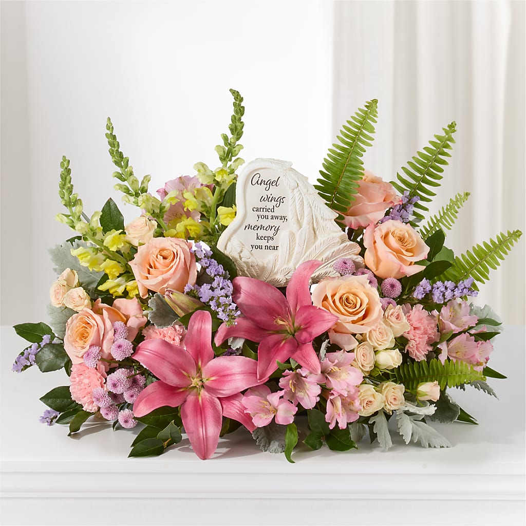 Gentle Light Arrangement –  Bulldog Flowers, Athens GA